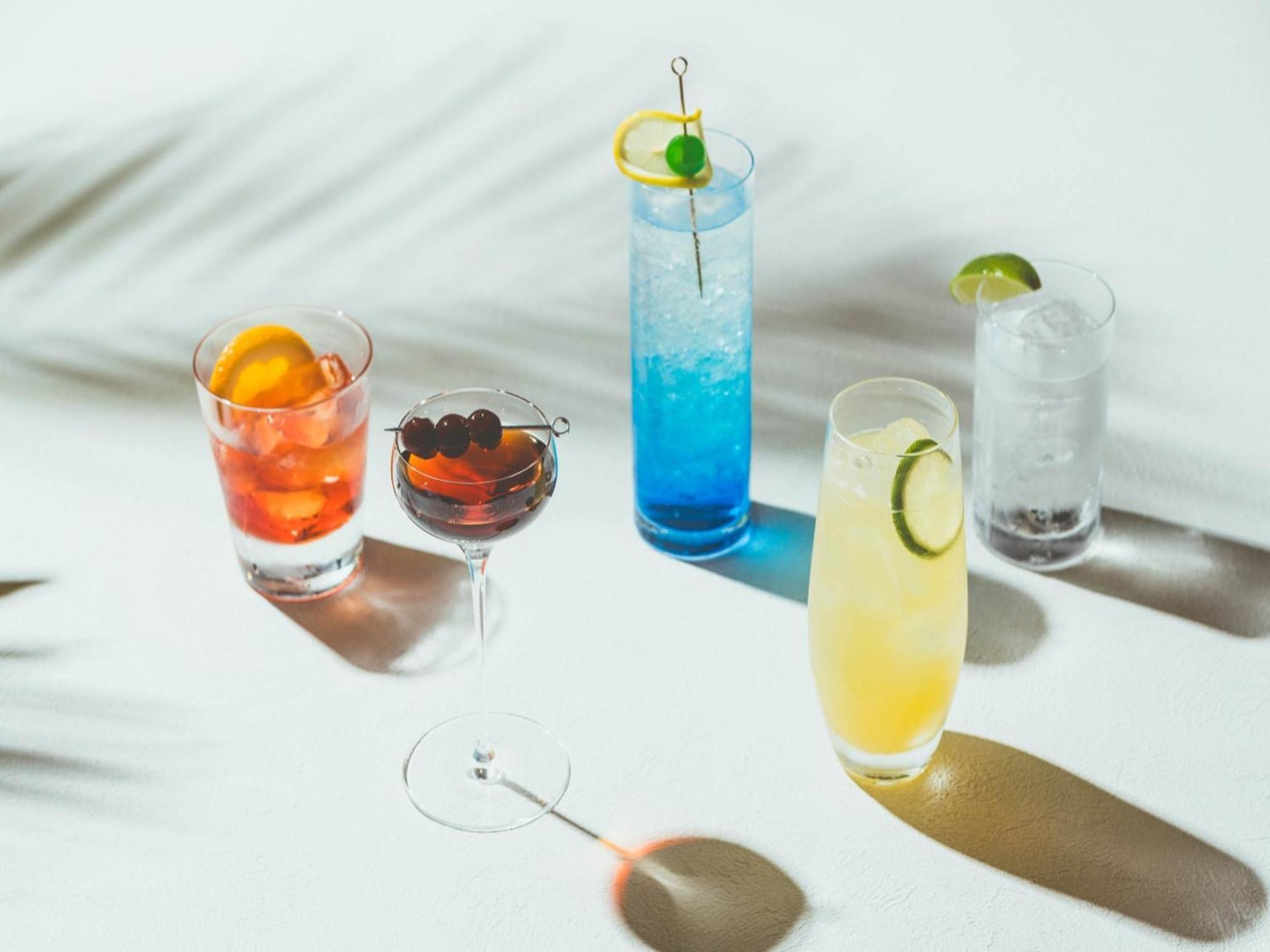 נאגו Oriental Hotel Okinawa Resort & Spa מראה חיצוני תמונה A selection of cocktails